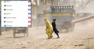 ঢাকার বাতাস আজ ‘খুবই অস্বাস্থ্যকর’