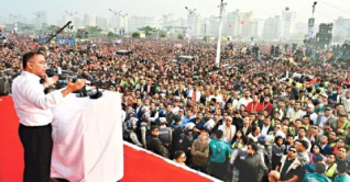 নিরাপদ, শান্তিপূর্ণ দেশ গড়ার বার্তা