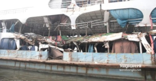 মেঘনায় ঘন কুয়াশায় দুই লঞ্চের সংঘর্ষে নিহত ৮ মেঘনায় ঘন কুয়াশায় দুই লঞ্চের সংঘর্ষে নিহত ৮