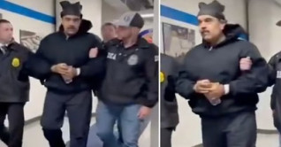 মাদুরোকে ‘হাঁটিয়ে নেওয়ার’ ভিডিও প্রকাশ করল হোয়াইট হাউস