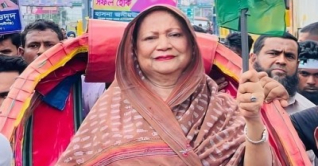 বিএনপি প্রার্থীর সমর্থনে সরে দাঁড়ালেন ব্যারিস্টার মওদুদের স্ত্রী