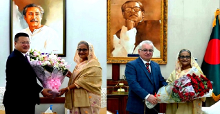 শেখ হাসিনাকে চীন-রাশিয়াসহ বিভিন্ন দেশের অভিনন্দন