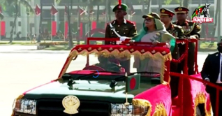 চট্টগ্রামে রাষ্ট্রপতি প্যারেড অনুষ্ঠানে প্রধানমন্ত্রী