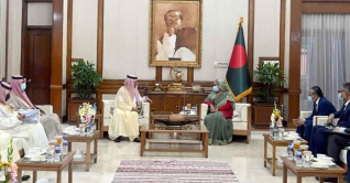 প্রধানমন্ত্রীর সঙ্গে সাক্ষাৎ করেছেন সৌদির উপ-স্বরাষ্ট্রমন্ত্রী