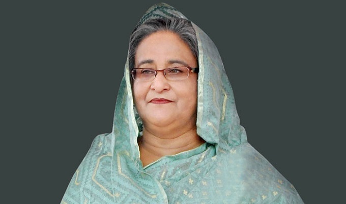 প্রধানমন্ত্রী শেখ হাসিনা।  পুরোনো ছবি