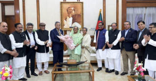 মোহাম্মদ সাহাবুদ্দিনকে প্রধানমন্ত্রীর অভিনন্দন