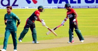 পাকিস্তানকে ১০৯ রানের লক্ষ্য দিলো বাংলাদেশ