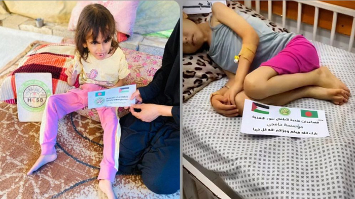 গাজায় চিকিৎসা সহায়তা দিচ্ছে বাংলাদেশি সেবা সংস্থা