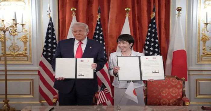 টোকিওতে ট্রাম্প–তাকাইচি বৈঠক