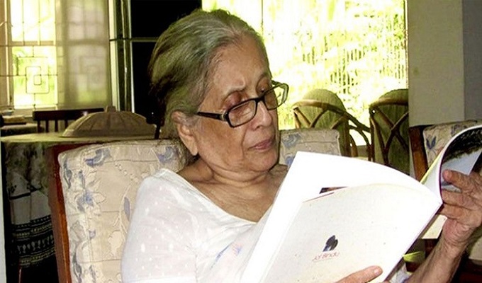 শিল্পাচার্য জয়নুল আবেদিনের স্ত্রী জাহানারা আবেদিন