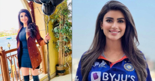 বিশ্বকাপে ভারতের হয়ে গলা ফাটাচ্ছেন এই আফগান সুন্দরী