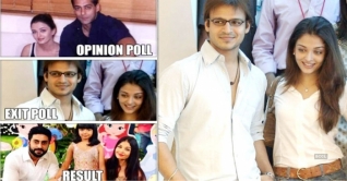 ঐশ্বরিয়ার মিম শেয়ার করে বিপাকে বিবেক