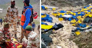 অমরনাথে মেঘ ভেঙে বৃষ্টিতে নিহত বেড়ে ১৫