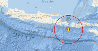 বালিতে ৫ দশমিক ৮ মাত্রার ভূমিকম্প, সতর্কতা জারি