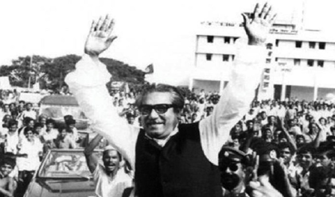 বঙ্গবন্ধুর স্বদেশ প্রত্যাবর্তন দিবস কাল