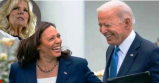 স্ত্রীকে মঞ্চে রেখেই কমলাকে ‘ফার্স্ট লেডি’ বলে ফেললেন বাইডেন!