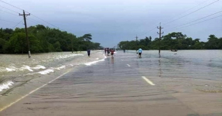 বন্যার পানি রানওয়েতে, ওসমানী বিমানবন্দরের কার্যক্রম বন্ধ
