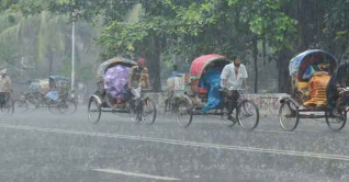 রাজধানী জুড়ে ঝুম বৃষ্টি রাজধানী জুড়ে ঝুম বৃষ্টি