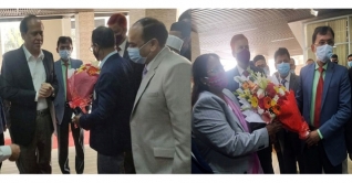 কর্মস্থলে যোগ দিলেন নতুন নির্বাচন কমিশন