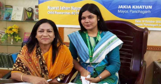 এক ঘণ্টার প্রতীকী মেয়র হলেন কলেজছাত্রী