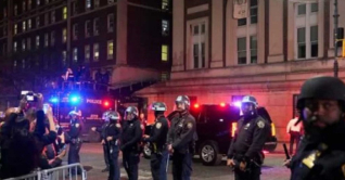 কলম্বিয়া বিশ্ববিদ্যালয়ে পুলিশের গ্রেপ্তার অভিযান