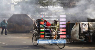 ঢাকার বাতাস আজ ‘খুব অস্বাস্থ্যকর’, দূষণে বিশ্বে দ্বিতীয়