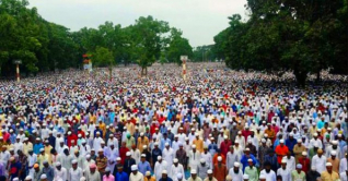 শোলাকিয়ায় ঈদ জামাত অনুষ্ঠিত