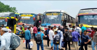 ঈদে ২০০ টাকা অতিরিক্ত ভাড়া দাবি বাস মালিকদের ঈদে ২০০ টাকা অতিরিক্ত ভাড়া দাবি বাস মালিকদের