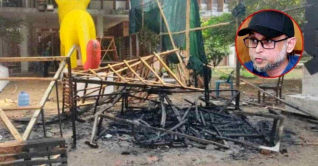 চারুকলায় পুড়ল ‘ফ্যাসিবাদের মুখাকৃতি’, যা বললেন ফারুকী