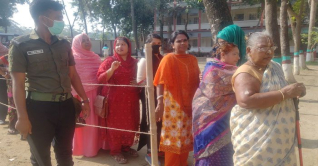 গাজীপুর সিটিতে ভোট শুরু গাজীপুর সিটিতে ভোট শুরু