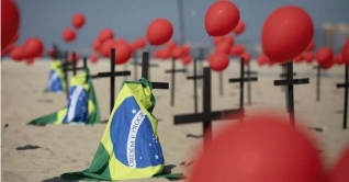 ব্রাজিলে ২৪ ঘন্টায় করোনায় মৃত্যু প্রায় ৩ হাজার