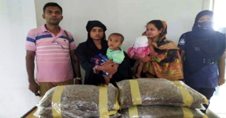 গাঁজাসহ ২ নারী মাদক ব্যবসায়ী আটক