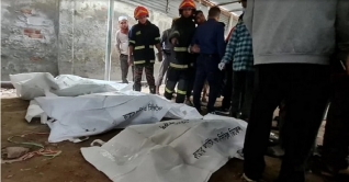 গাজীপুরে আগুনে পুড়ে স্বামী-স্ত্রীসহ ৪ জনের মৃত্যু