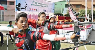 এসএ গেমস : আর্চারিতে মেয়েদের সোনা জয়