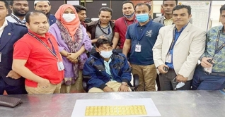 শাহজালালে সোয়া ৩ কোটি টাকার স্বর্ণসহ আটক ১