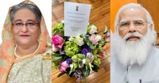 শেখ হাসিনার জন্মদিনে মোদির ফুলের শুভেচ্ছা শেখ হাসিনার জন্মদিনে মোদির ফুলের শুভেচ্ছা