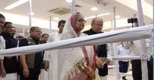 মনোনয়নপত্র সংগ্রহ করলেন শেখ হাসিনা