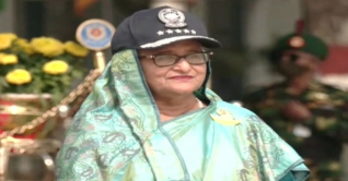 সারদা পুলিশ একাডেমিতে প্রধানমন্ত্রী