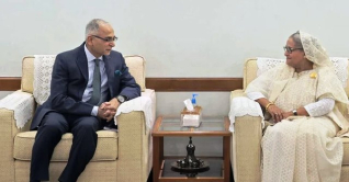 প্রধানমন্ত্রীর সঙ্গে বৈঠক করেছেন ভারতের পররাষ্ট্র সচিব প্রধানমন্ত্রীর সঙ্গে বৈঠক করেছেন ভারতের পররাষ্ট্র সচিব