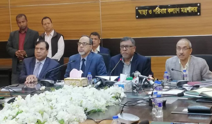 হজ ক্যাম্পে থাকা চীন ফেরত সবাই সুস্থ আছেন : স্বাস্থ্যমন্ত্রী