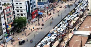 সর্বাত্মক লকডাউনে ঢাকায় প্রাইভেট কার জট