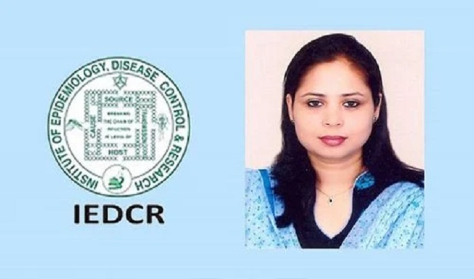 আইইডিসিআরের নতুন পরিচালক ডা. তাহমিনা শিরীন