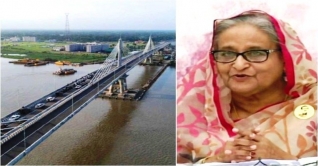 পায়রা সেতু উদ্বোধন করলেন প্রধানমন্ত্রী