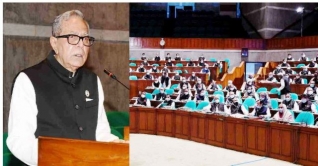 বুধবার সংসদে ভাষণ দেবেন রাষ্ট্রপতি