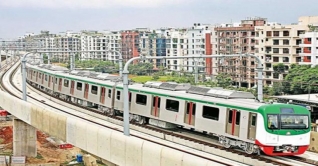 আজ উত্তরা থেকে আগারগাঁও পর্যন্ত চলবে মেট্রোরেল 