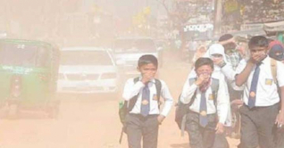 ফের বায়ুদূষণে শীর্ষে ঢাকা