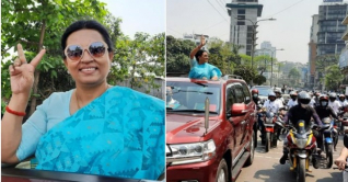 ঢাকার সড়কে বিদিশা, খুঁজছেন তরুণ নেতৃত্ব ঢাকার সড়কে বিদিশা, খুঁজছেন তরুণ নেতৃত্ব