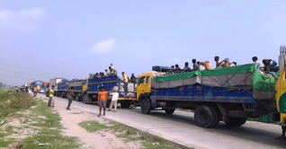 বঙ্গবন্ধু সেতুর পশ্চিম মহাসড়কে ১৫ কিলোমিটার যানজট
