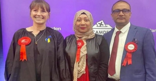 দ্বিতীয় বার ব্রিটেনের কাউন্সিলর বাংলাদেশি নাজমা