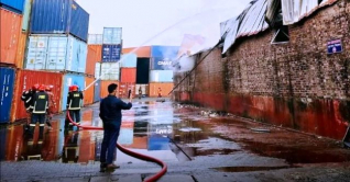 কনটেইনার ডিপোর আগুনে নিহত বেড়ে ৪৪